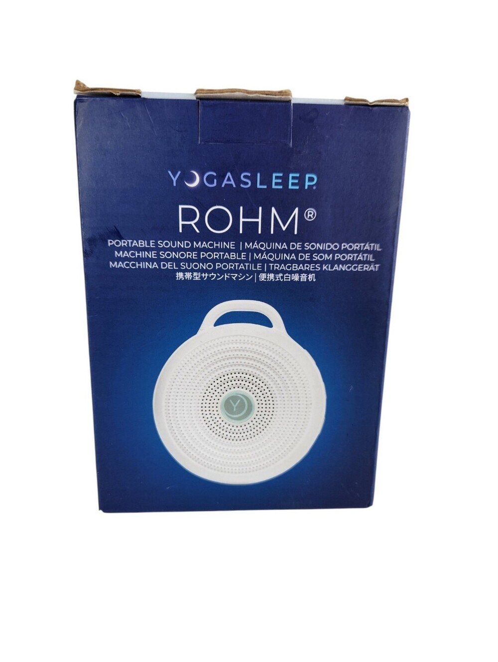 Yogasleep Rohm Travel Sound Therapy Machine 3 Soothing Sounds Portable
